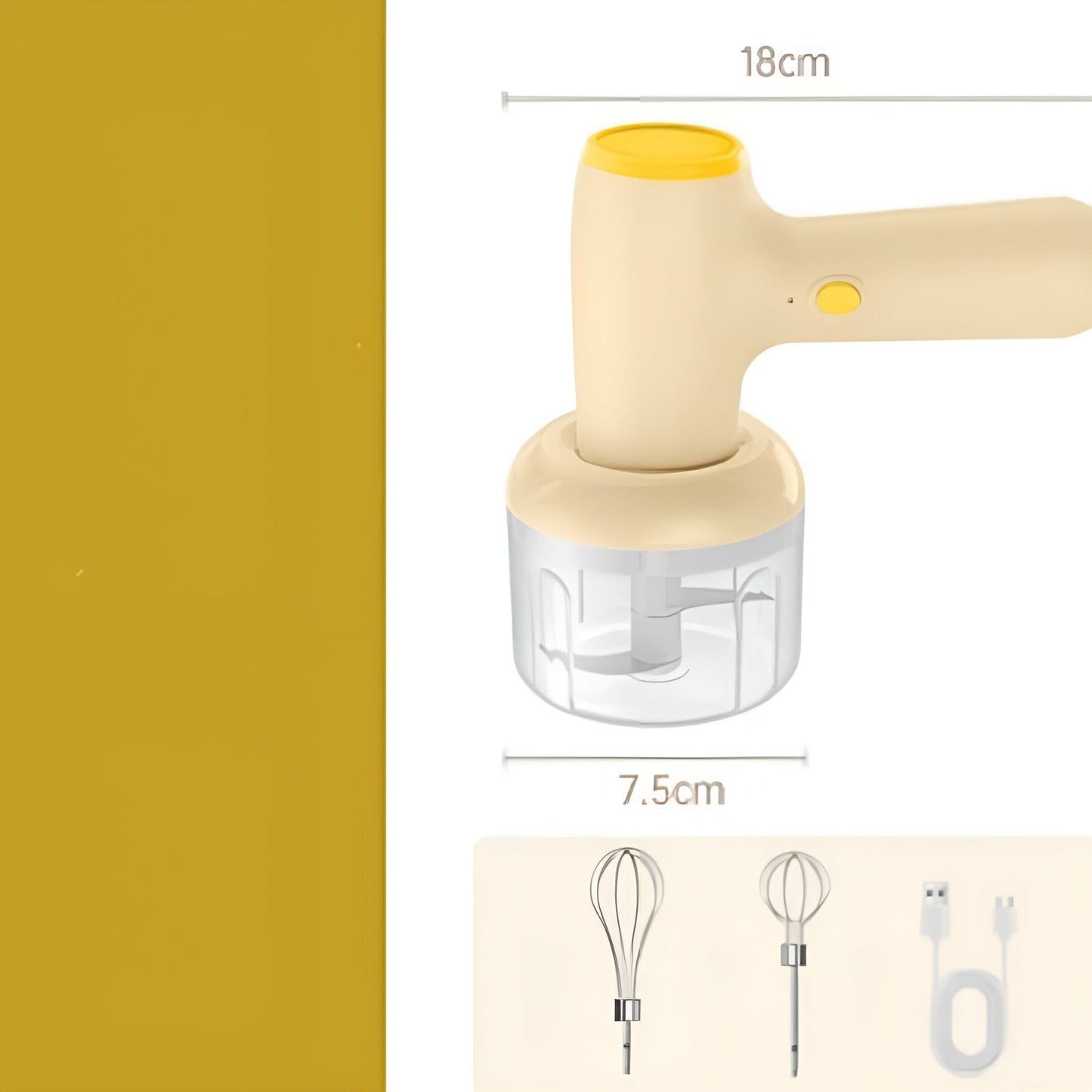 2 In 1 Electric Garlic Chopper