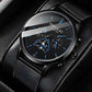 Elegant Cool Ultra-thin Calendar Quartz Watch