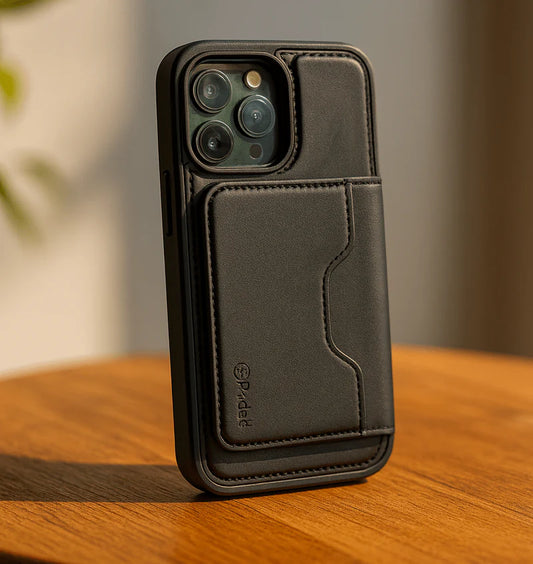 Leather-Texture Protective iPhone Case