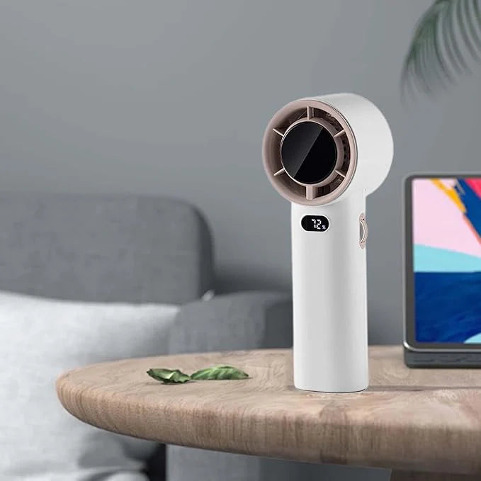 Portable Rechargeable Fan – USB Mini Cooling Fan for Travel & Home