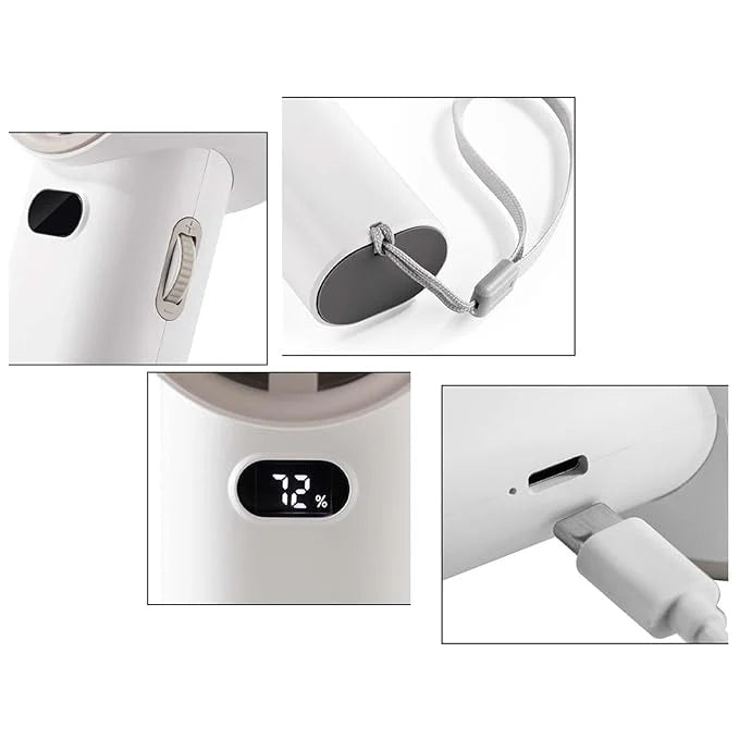 Portable Rechargeable Fan – USB Mini Cooling Fan for Travel & Home